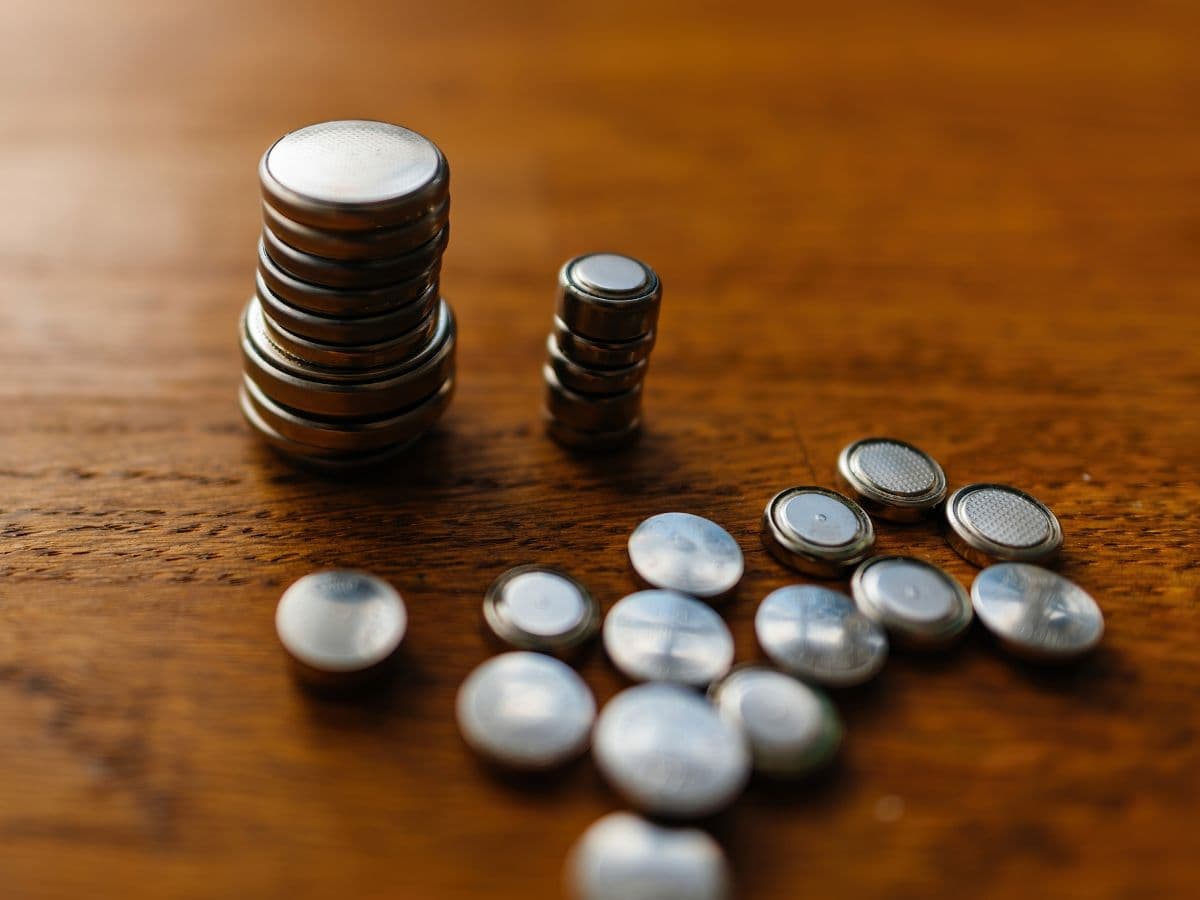 Button battery collection