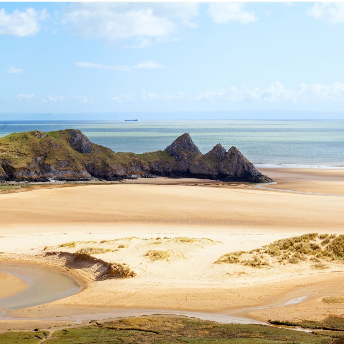 Three Cliffs Bay