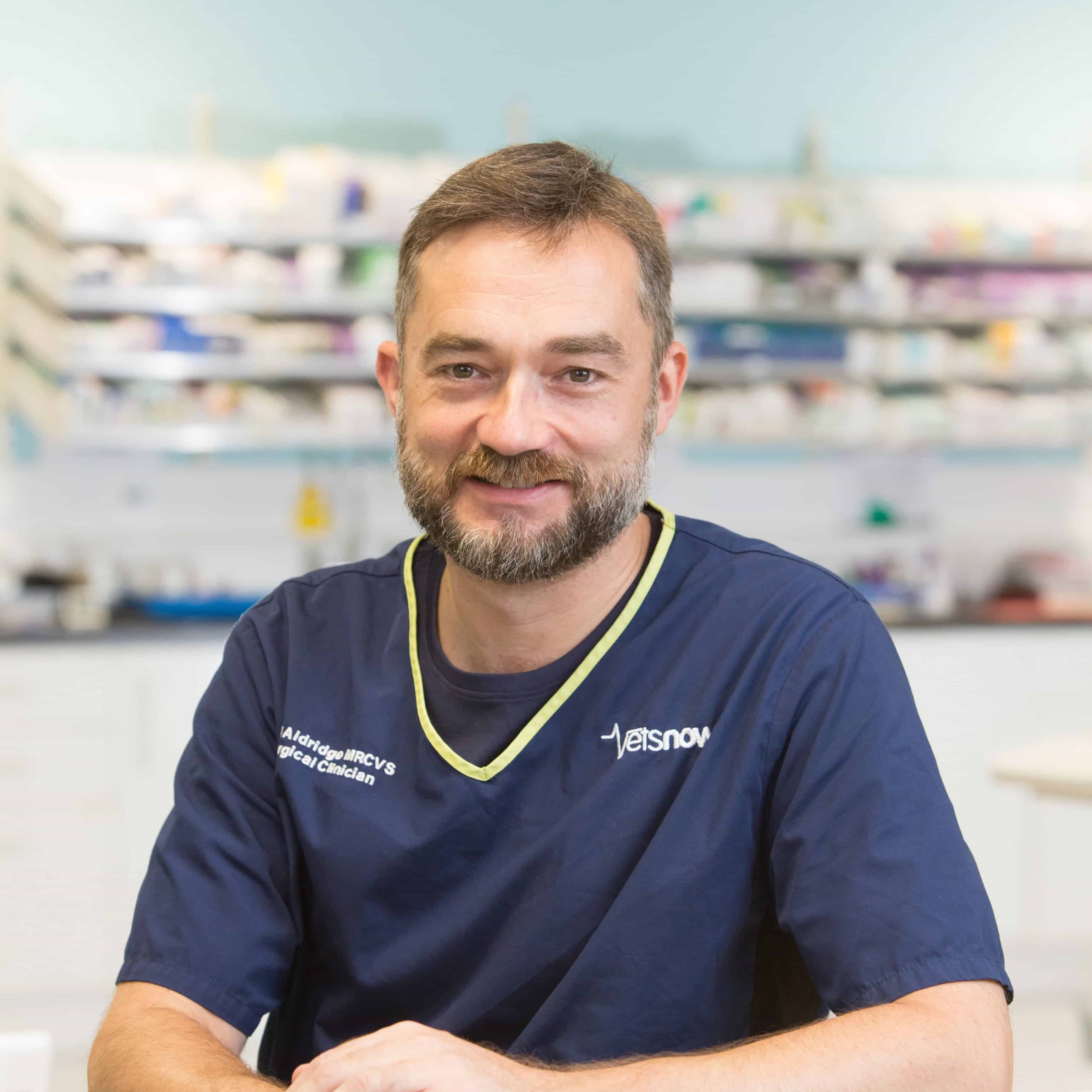 Paul Aldridge, Referral Surgeon at Vets Now Referrals Manchester